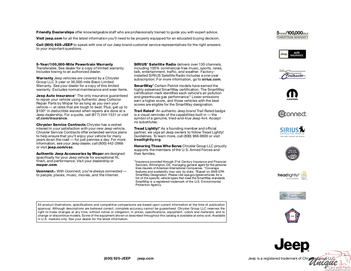 2010 Jeep Patriot Brochure Page 7